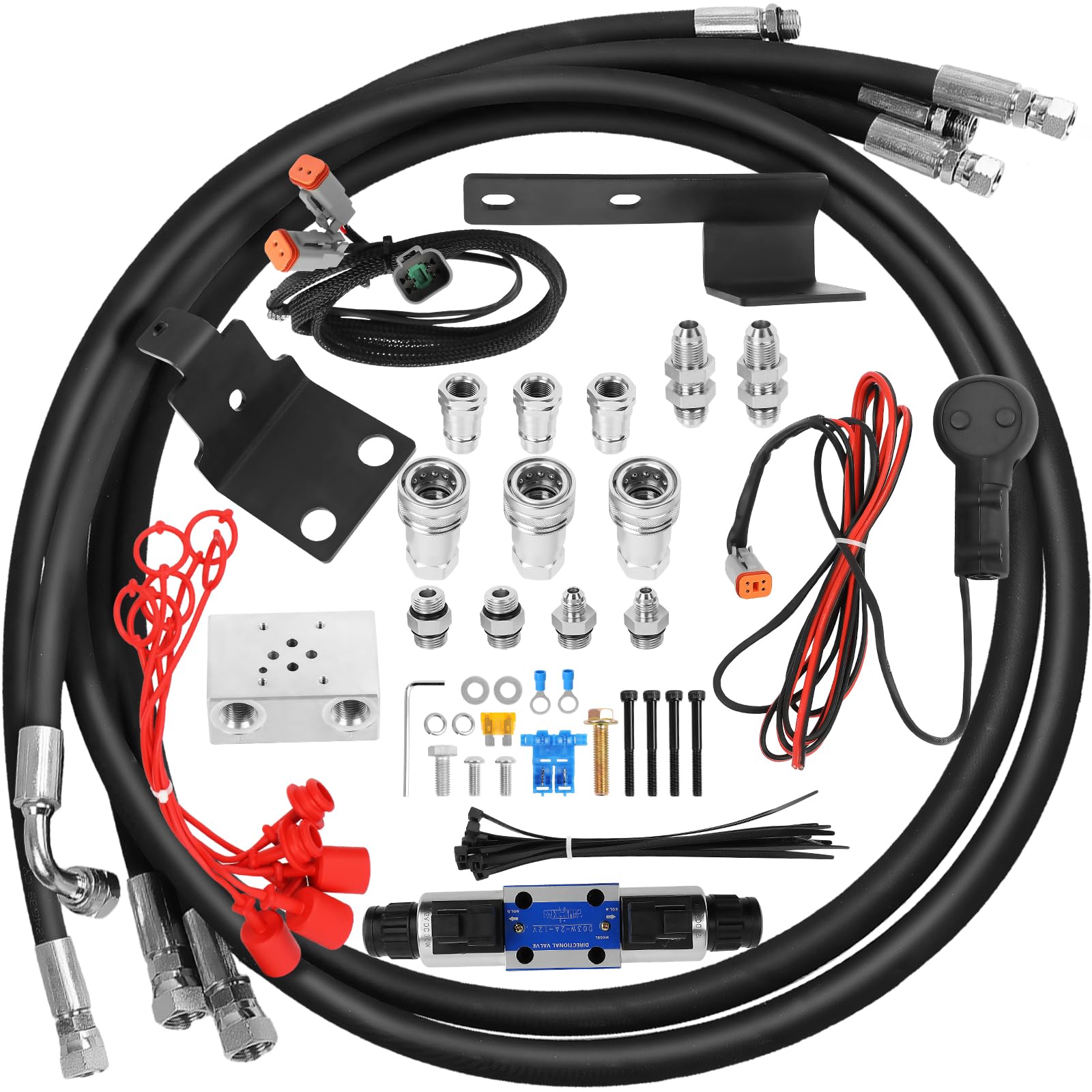 Amazon.com: Third Function Valve Kit, Fit for Kubota L4600, L4701